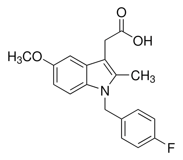 1-(4-Fluorobenzyl)-5-methoxy-2-methylindole-3-acetic acid &#8805;98% (HPLC), solid