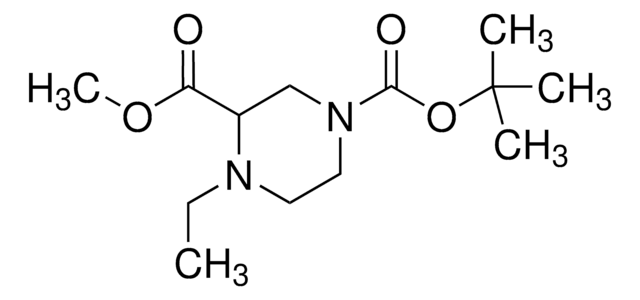 1-tert-Butyl 3-methyl 4-ethyl-1,3-piperazinedicarboxylate AldrichCPR