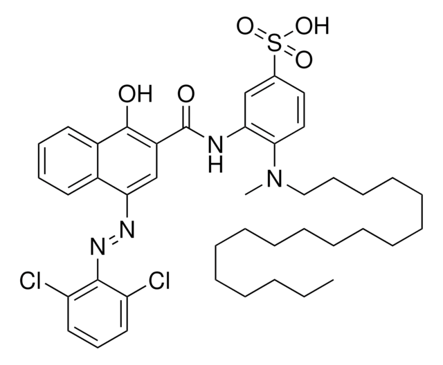 3-({4-[(E)-(2,6-DICHLOROPHENYL)DIAZENYL]-1-HYDROXY-2-NAPHTHOYL}AMINO)-4-[METHYL(OCTADECYL)AMINO]BENZENESULFONIC ACID AldrichCPR