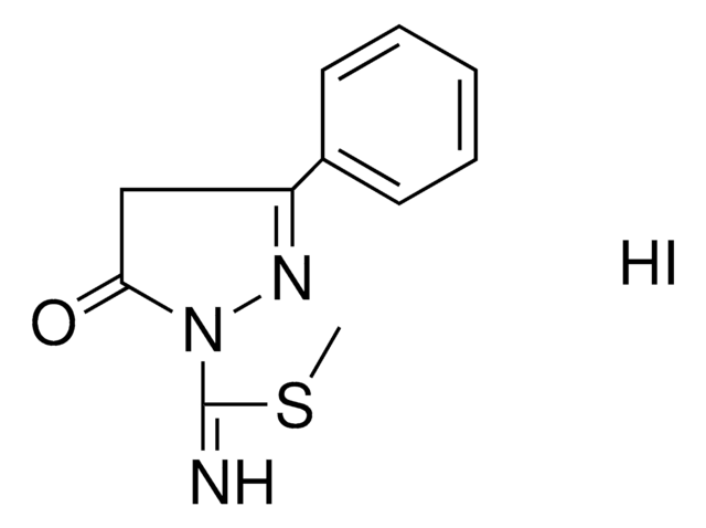 S-METHYL 5-OXO-3-PHENYL-2-PYRAZOLINE-1-THIOIMIDATE HYDRIODIDE AldrichCPR