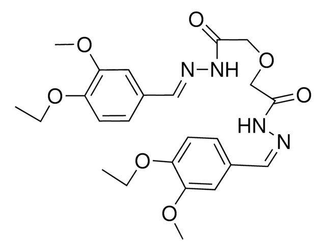 DIGLYCOLIC BIS((4-ETHOXY-3-METHOXYBENZYLIDENE)HYDRAZIDE) AldrichCPR