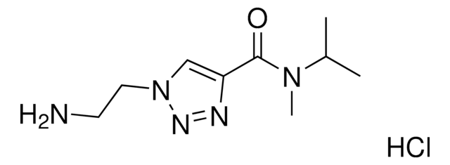 1-(2-Aminoethyl)-N-isopropyl-N-methyl-1H-1,2,3-triazole-4-carboxamide hydrochloride AldrichCPR