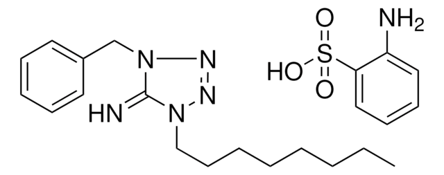 2-AMINOBENZENESULFONIC ACID COMPOUND WITH 1-BENZYL-4-OCTYL-1,4-DIHYDRO-5H-TETRAAZOL-5-IMINE AldrichCPR