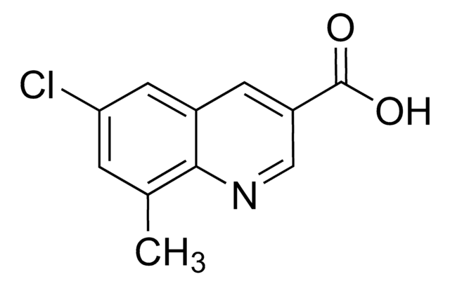 6-Chloro-8-methylquinoline-3-carboxylic acid AldrichCPR