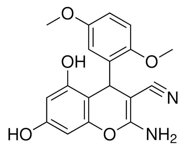 2-AMINO-4-(2,5-DIMETHOXYPHENYL)-5,7-DIHYDROXY-4H-CHROMENE-3-CARBONITRILE AldrichCPR