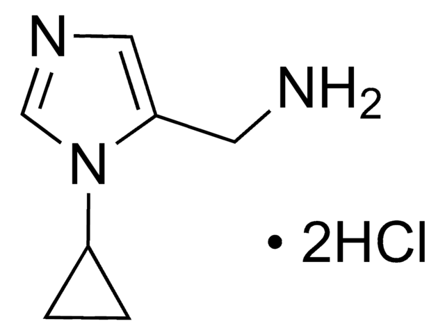 1-(1-Cyclopropyl-1H-imidazol-5-yl)methanamine dihydrochloride AldrichCPR