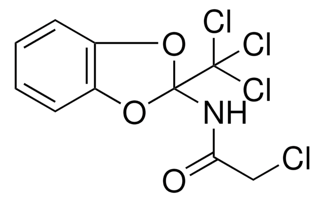 2-CHLORO-N-(2-(TRICHLOROMETHYL)-1,3-BENZODIOXOL-2-YL)ACETAMIDE AldrichCPR