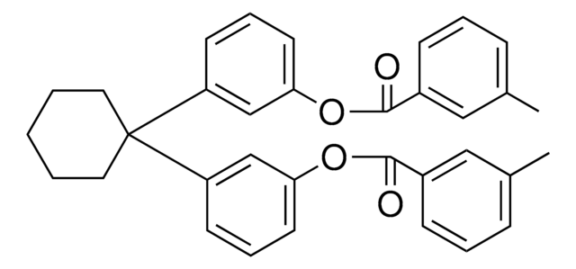 3-(1-{3-[(3-METHYLBENZOYL)OXY]PHENYL}CYCLOHEXYL)PHENYL 3-METHYLBENZOATE AldrichCPR