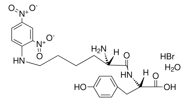 NEPSILON-(2,4-DINITROPHENYL)-L-LYSYL-L-TYROSINE HYDROBROMIDE MONOHYDRATE AldrichCPR