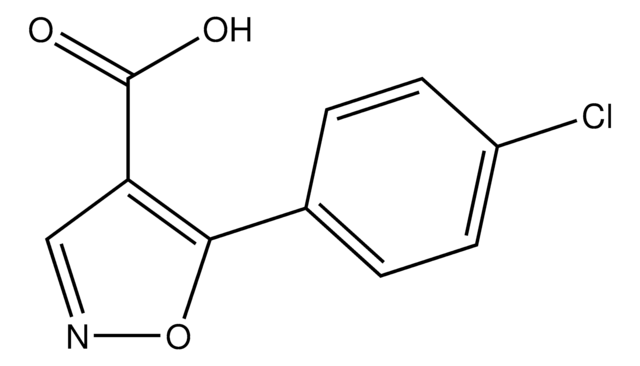 5-(4-Chlorophenyl)isoxazole-4-carboxylic acid