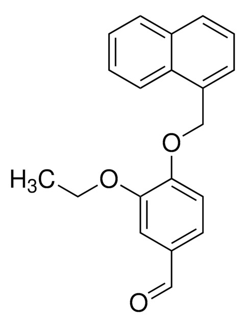 3-ethoxy-4-(1-naphthylmethoxy)benzaldehyde AldrichCPR