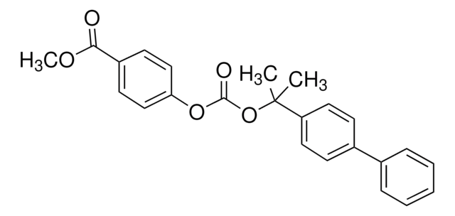 2-(4-Biphenylyl)-prop-2-yl 4&#8242;-methoxycarbonylphenyl carbonate ~97% (HPLC)