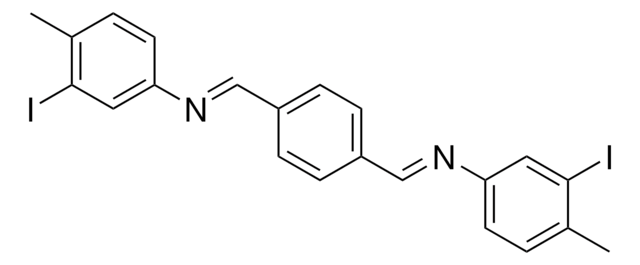 3-IODO-N-[(E)-(4-{(E)-[(3-IODO-4-METHYLPHENYL)IMINO]METHYL}PHENYL)METHYLIDENE]-4-METHYLANILINE AldrichCPR