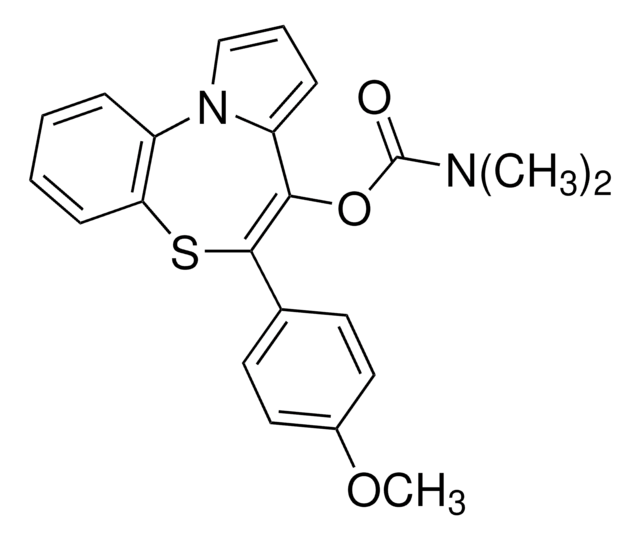 5-(4-Methoxyphenyl)pyrrolo[2,1-d][1,5]benzothiazepin-4-ol N,N-dimethylcarbamate