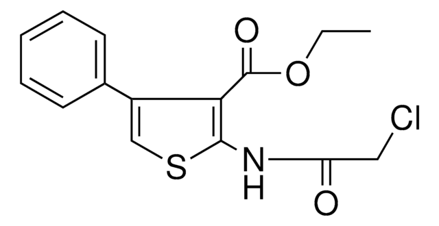 2-(2-CHLORO-ACETYLAMINO)-4-PHENYL-THIOPHENE-3-CARBOXYLIC ACID ETHYL ESTER AldrichCPR