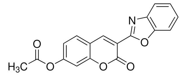 3-(2-Benzoxazolyl)umbelliferyl acetate for fluorescence, &#8805;98.0% (HPLC)