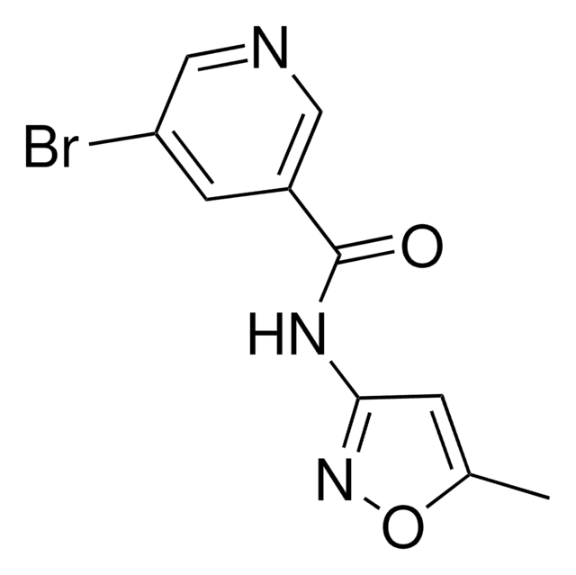 5-BROMO-N-(5-METHYL-3-ISOXAZOLYL)NICOTINAMIDE AldrichCPR