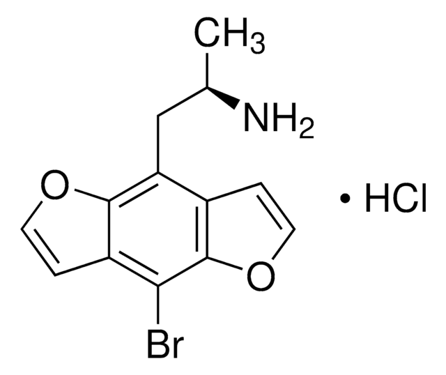 (R)-(-)-Bromo-DragonFLY hydrochloride solution 1&#160;mg/mL in methanol, ampule of 1&#160;mL, certified reference material, Cerilliant&#174;