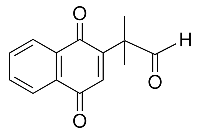 2-(1,4-DIOXO-1,4-DIHYDRO-NAPHTHALEN-2-YL)-2-METHYL-PROPIONALDEHYDE AldrichCPR