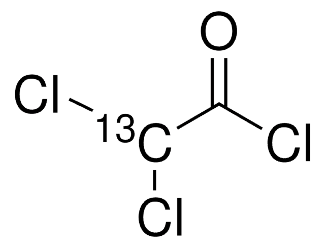 Dichloroacetyl chloride-2-13C 99 atom % 13C