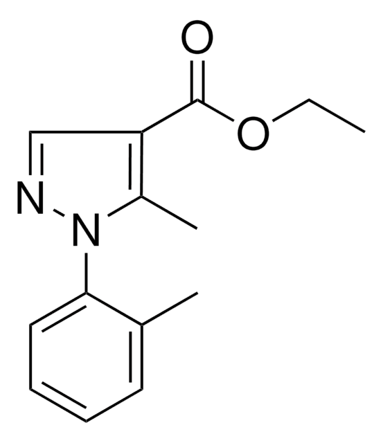 ETHYL 5-METHYL-1-(2-METHYLPHENYL)-1H-PYRAZOLE-4-CARBOXYLATE AldrichCPR