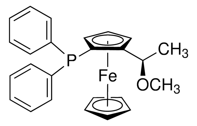 (&#8722;)-(R)-1-[(S)-2-(Diphenylphosphino)ferrocenyl]ethyl methyl ether 98%