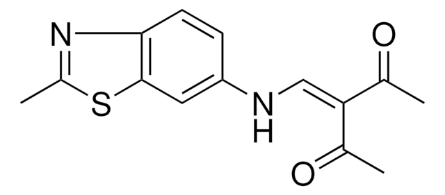 3-(((2-METHYL-1,3-BENZOTHIAZOL-6-YL)AMINO)METHYLENE)-2,4-PENTANEDIONE AldrichCPR