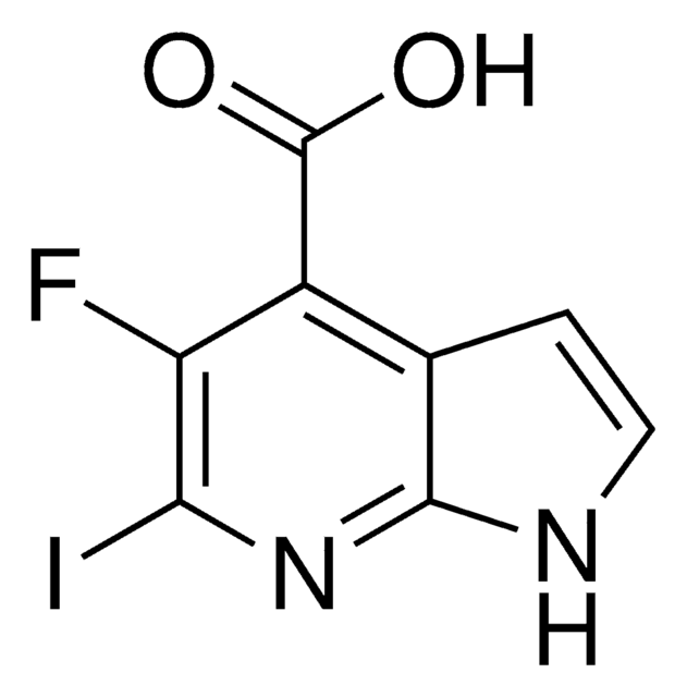 5-Fluoro-6-iodo-1H-pyrrolo[2,3-b]pyridine-4-carboxylic acid AldrichCPR