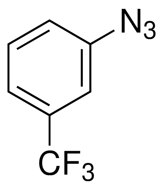 1-Azido-3-(trifluoromethyl)benzene solution ~0.5&#160;M in tert-butyl methyl ether, &#8805;95.0% (HPLC)