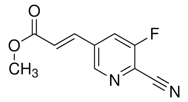 (E)-Methyl 3-(6-cyano-5-fluoropyridin-3-yl)acrylate AldrichCPR