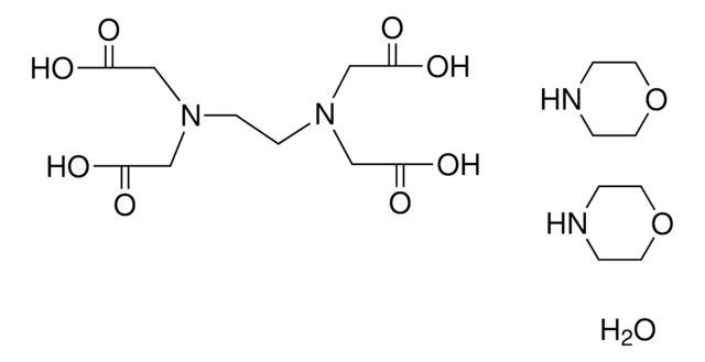 ETHYLENEDIAMINETETRAACETIC ACID, DIMORPHOLINIUM SALT TETRAHYDRATE AldrichCPR