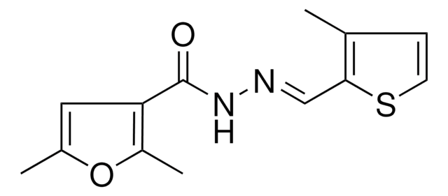 2,5-DIMETHYL-FURAN-3-CARBOXYLIC ACID (3-METHYL-THIOPHEN-2-YLMETHYLENE)-HYDRAZIDE AldrichCPR