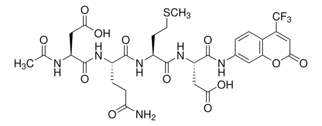 N-Acetyl-Asp-Gln-Met-Asp-7-amido-4-trifluoromethylcoumarin &#8805;90% (HPLC), powder