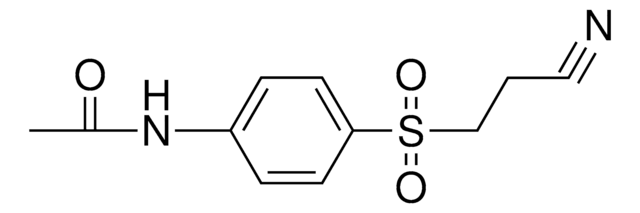 N-(4-(2-CYANO-ETHANESULFONYL)-PHENYL)-ACETAMIDE AldrichCPR