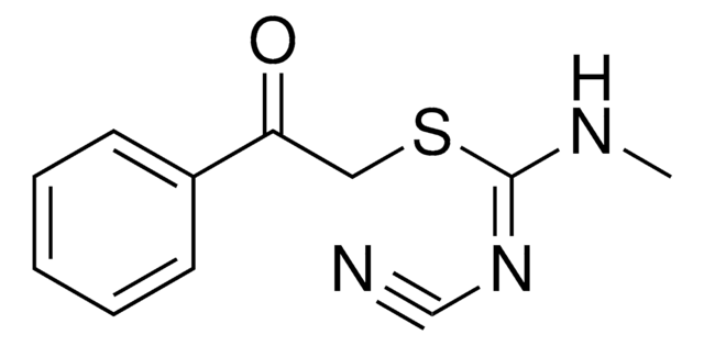 2-OXO-2-PHENYLETHYL N'-CYANO-N-METHYLIMIDOTHIOCARBAMATE AldrichCPR