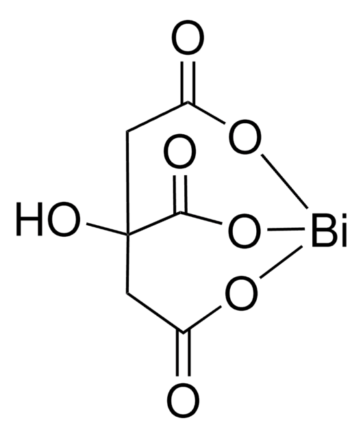 Bismut(III)-citrat 99.99% trace metals basis, &#8722;325&#160;mesh