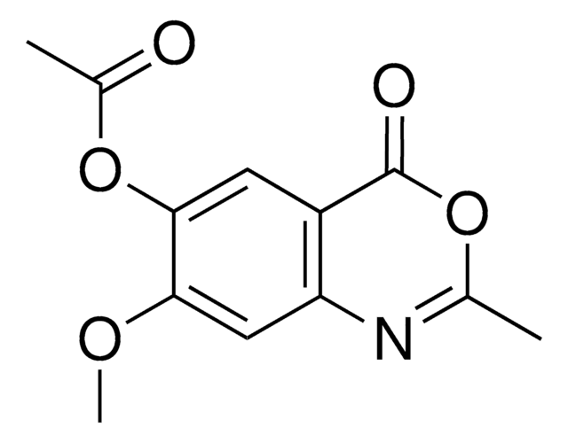 7-methoxy-2-methyl-4-oxo-4H-3,1-benzoxazin-6-yl acetate AldrichCPR