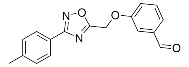 3-((3-(P-Tolyl)-1,2,4-oxadiazol-5-yl)methoxy)benzaldehyde AldrichCPR