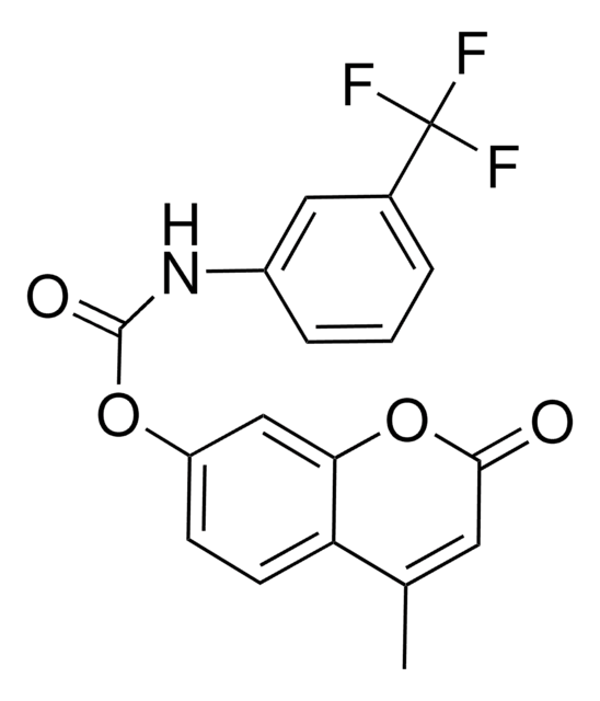 4-METHYL-2-OXO-2H-1-BENZOPYRAN-7-YL N-(3-(TRIFLUOROMETHYL)PHENYL)CARBAMATE AldrichCPR