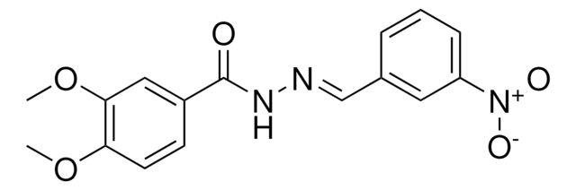 3,4-DIMETHOXY-N'-(3-NITROBENZYLIDENE)BENZOHYDRAZIDE AldrichCPR