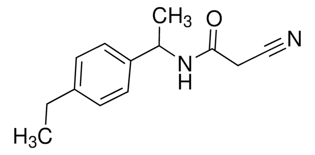 2-Cyano-N-[1-(4-ethylphenyl)ethyl]acetamide