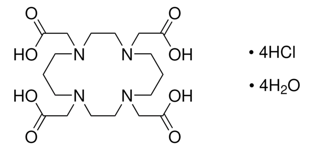 1,4,8,11-Tetraazacyclotetradecane-1,4,8,11-tetraacetic acid tetrahydrochloride hydrate &#8805;97.0% (CHN)