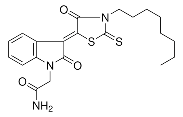 2-[(3Z)-3-(3-OCTYL-4-OXO-2-THIOXO-1,3-THIAZOLIDIN-5-YLIDENE)-2-OXO-2,3-DIHYDRO-1H-INDOL-1-YL]ACETAMIDE AldrichCPR