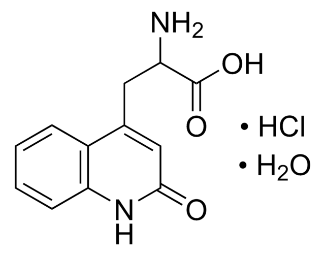 3-(2-Oxo-1,2-dihydro-4-quinolinyl)alanine hydrochloride monohydrate 96%