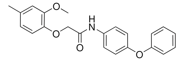 2-(2-METHOXY-4-METHYLPHENOXY)-N-(4-PHENOXYPHENYL)ACETAMIDE AldrichCPR