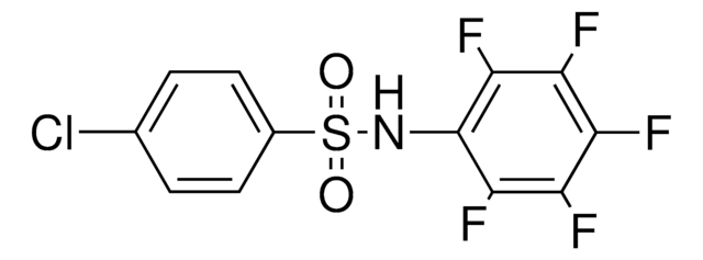 4-CHLORO-N-(2,3,4,5,6-PENTAFLUORO-PHENYL)-BENZENESULFONAMIDE AldrichCPR