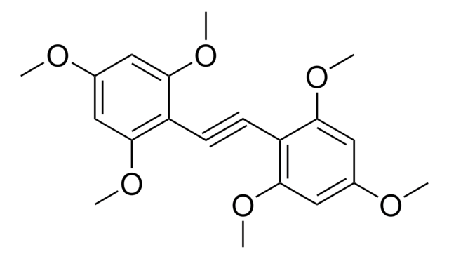 1,3,5-TRIMETHOXY-2-((2,4,6-TRIMETHOXYPHENYL)ETHYNYL)BENZENE AldrichCPR