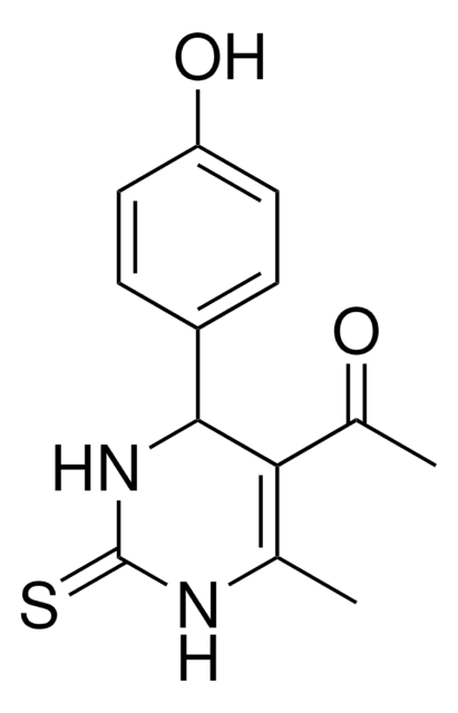 1-(4-(4-HYDROXYPHENYL)-6-ME-2-THIOXO-1,2,3,4-TETRAHYDRO-5-PYRIMIDINYL ...