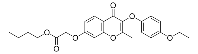 (3-(4-ETHOXY-PHENOXY)-2-METHYL-4-OXO-4H-CHROMEN-7-YLOXY)-ACETIC ACID BUTYL ESTER AldrichCPR