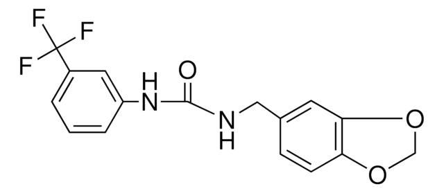 1-BENZO(1,3)DIOXOL-5-YLMETHYL-3-(3-TRIFLUOROMETHYL-PHENYL)-UREA AldrichCPR